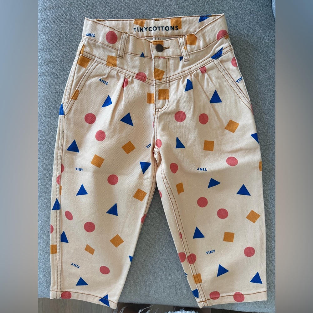 Tiny Cotton Kids Barrel Jeans, 4-5Y, New